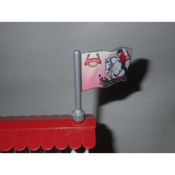 Horse Club‎ Big Horse Show Playset 42160 REPLACEMENT Entry Gate w/flags - Picture 4 of 6